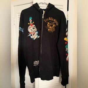 Authentic Ed Hardy Tattoo Sweatshirt